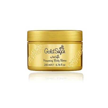 AQUOLINA GOLD SUGAR PAMPERING BODY BUTTER 200 ML VASO
